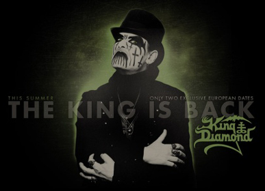 Mindössze két európai koncertet ad nyáron King Diamond
