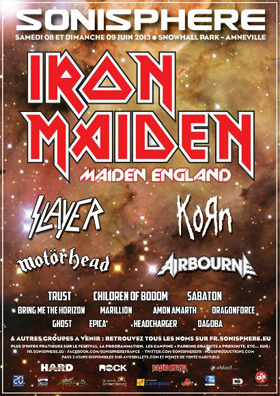 Sonisphere 2013: kezd összeállni a kép