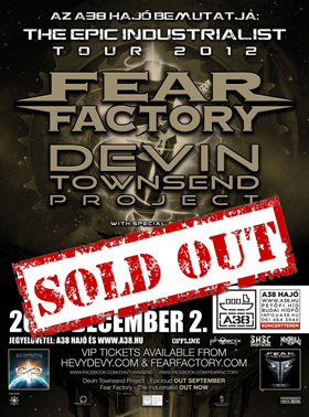 Fear Factory / Devin Townsend: minden jegy elkelt a vasárnapi magyar koncertre