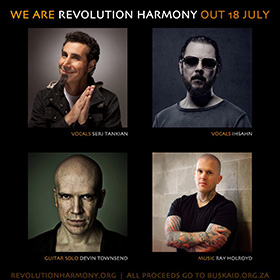 Közös kislemezt készített Serj Tankian, Ihsahn és Devin Townsend
