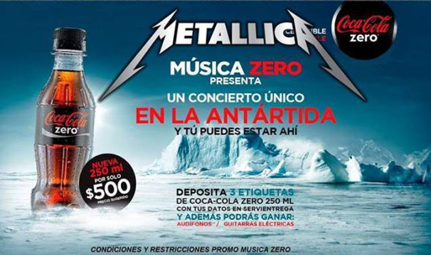 Metallica: koncert az Antarktiszon?