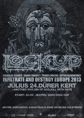 Lock Up, Sin Of God, Kill With Hate, Another Way - Budapest, 2013. július 24.