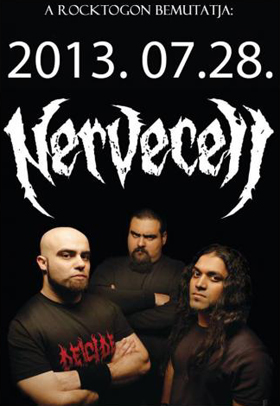Nervecell, Visioned Frailty - Budapest, 2013. július 28.