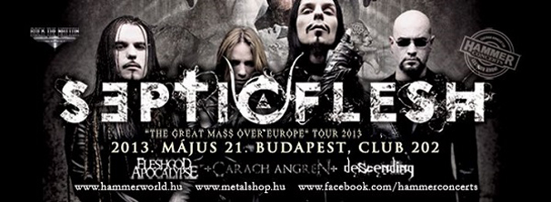 Septicflesh: főbandaként tér vissza májusban a szimfonikus death metal csapat