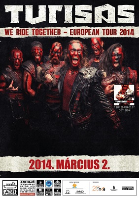 Februárban folk metal ünnepet tart a Turisas a Hajón