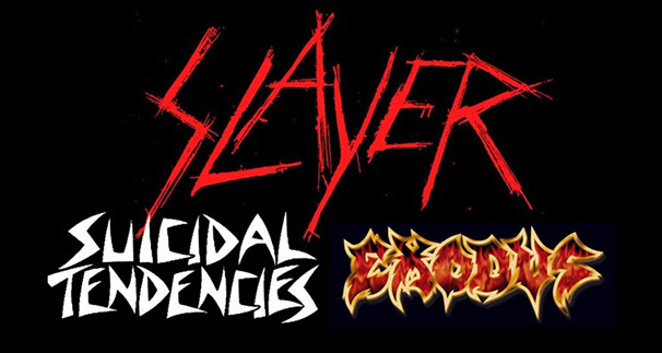 Közösen indul turnéra a Slayer, a Suicidal Tendencies és az Exodus