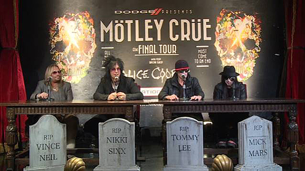 Bejelentette visszavonulását és búcsúturnéját a Mötley Crüe