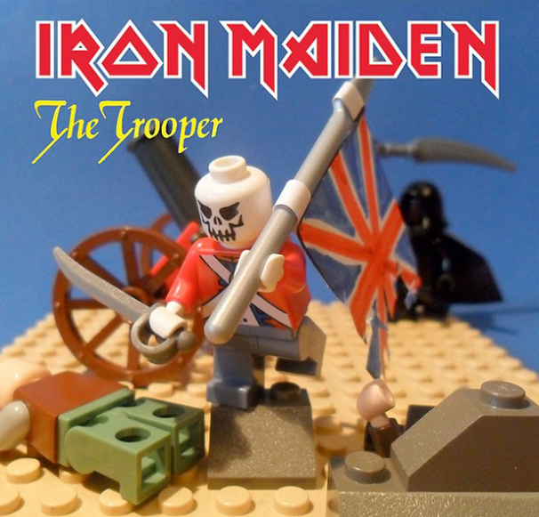 Metalos Lego-művészet: nézd meg Eddie-t, a Slayert és Ozzyt!