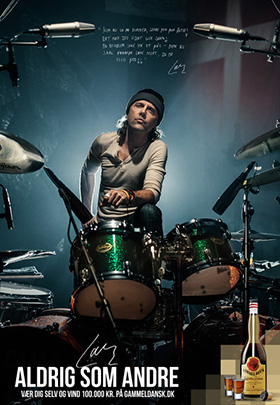 Larsberg: két komoly reklámkampány arca lett a Metallica dobosa
