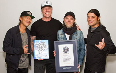 Hivatalosan is Guinness-rekorder a Metallica