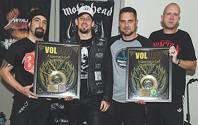Amerikai aranylemeznek örülhet a Volbeat