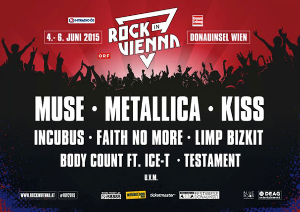 Metallica, KISS, Muse és még sokan mások az új bécsi fesztiválon