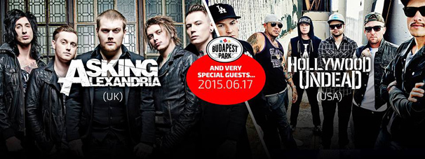 Asking Alexandria és Hollywood Undead Budapesten
