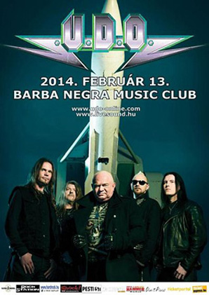 U.D.O. - Budapest, 2014. február 13.