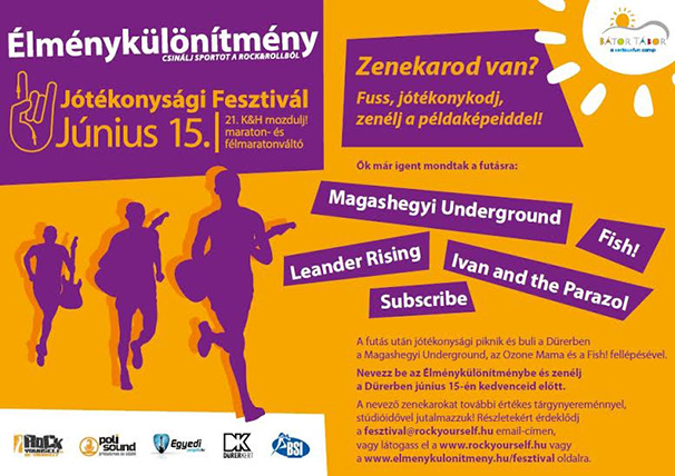 Fuss és zenélj a beteg gyerekekért!