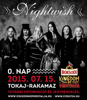 A Nightwish nyitja az idei Hegyalját