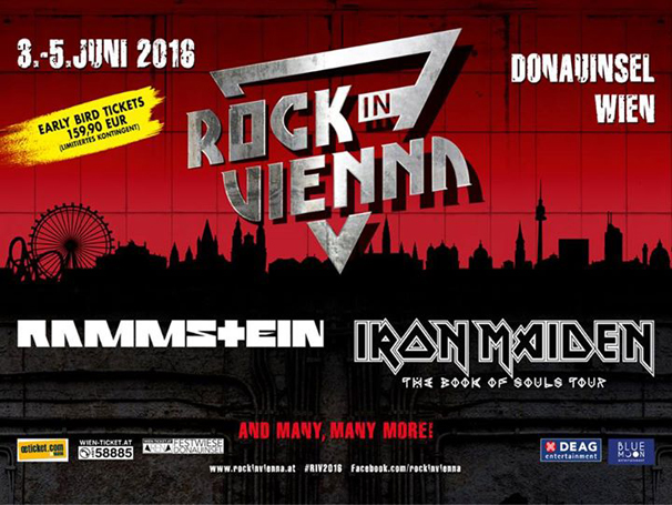 Az Iron Maiden és a Rammstein fellépése már biztos a jövő évi Rock In Viennán
