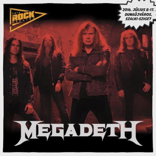 A Megadeth lesz a Rockmaraton egyik headlinere