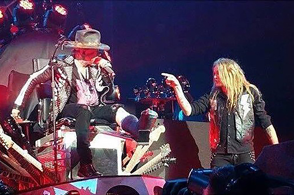 Sebastian Bach volt a Guns N’ Roses vendége Las Vegasban