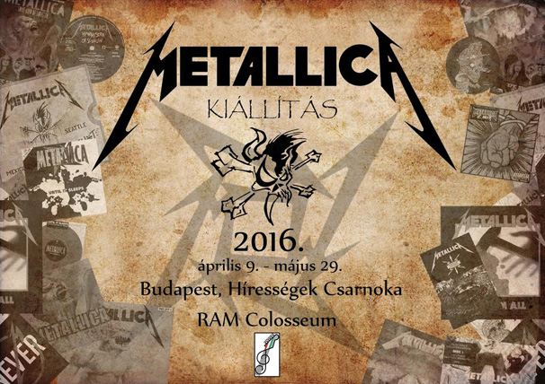 Metallica-kiállítás nyílik a RAM Colosseumban