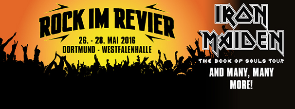 Rock Im Revier: Iron Maiden, Nightwish, Slayer, Anthrax és még sokan mások