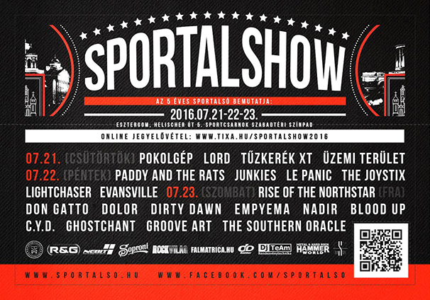 Idén is Sportalshow: rock, metal és hardcore Esztergomban három napon át