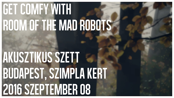 Akusztikus koncert a Room Of The Mad Robotsszal