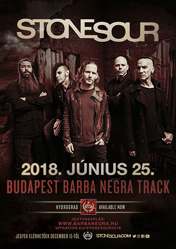 Alig maradt már jegy a Stone Sour budapesti koncertjére