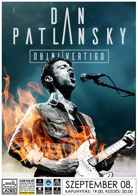 Ősszel újból Budapesten játszik Dan Patlansky