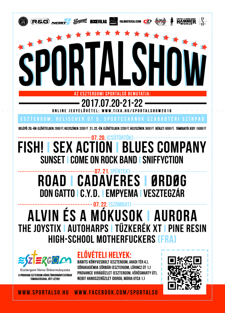 Sportalshow 2017: három nap rock’n’roll és lazaság Esztergomban