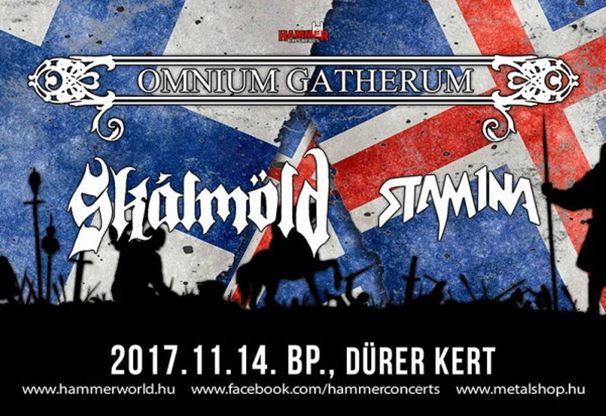 A Dürer nagytermébe költözik az Omnium Gatherum és a Skálmöld koncertje
