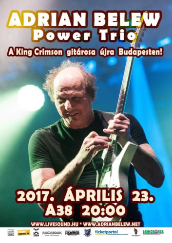 Vasárnap Adrian Belew a Hajón