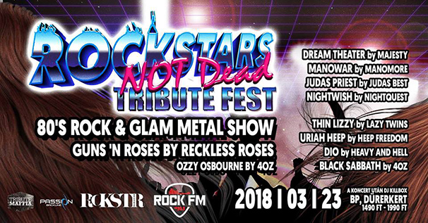 Rockstars Not Dead: idézd fel a '80-as éveket a Dürerben!