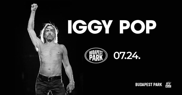 Huszonöt év után ad önálló koncertet Budapesten Iggy Pop