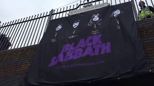 Mostantól híd viseli Birminghamben a Black Sabbath nevét