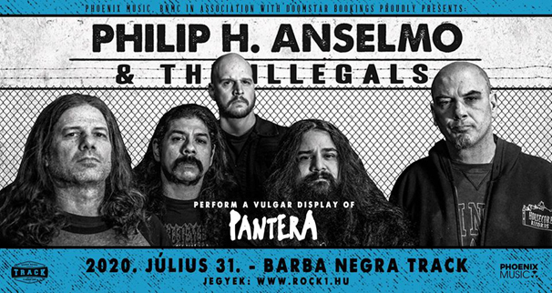 Pantera-programmal érkezik a Trackbe Phil Anselmo zenekara