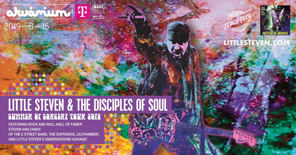 Az Akváriumban lép fel Steven Van Zandt