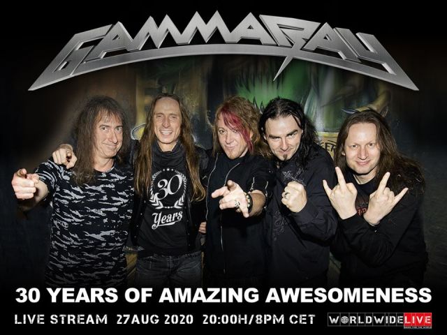 Online koncerttel ünnepli három évtizedes fennállását a Gamma Ray
