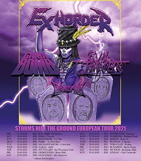 Exhorder, Gama Bomb, Evil Invaders: elmarad az európai turné és a magyar koncert