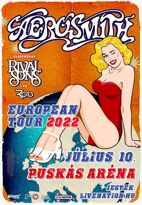 A Road is fellép a Puskásban az Aerosmith előtt