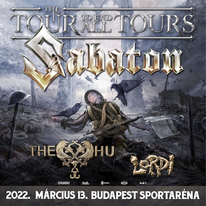 Jövő márciusban az Arénában koncertezik a Sabaton