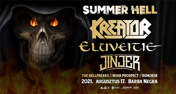 Hazai fellépők is csatlakoznak a Kreator / Eluveitie / Jinjer trióhoz