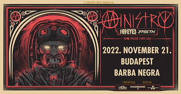 Együtt lép fel Budapesten a Ministry és a The 69 Eyes