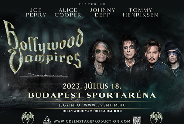 Jövő héten Hollywood Vampires az Arénában