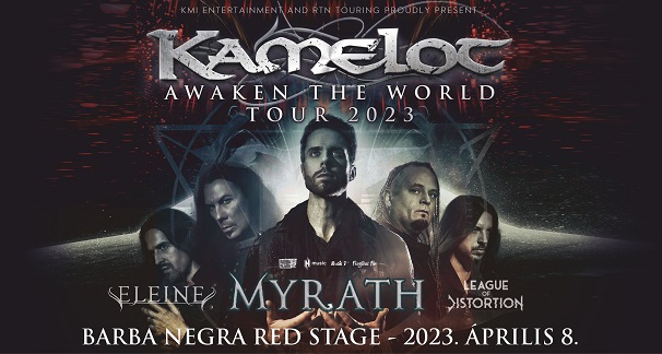 Koncertdömping 2023-ban: Kamelot és Myrath, Kissin Dynamite és Dynazty, Geoff Tate Budapesten