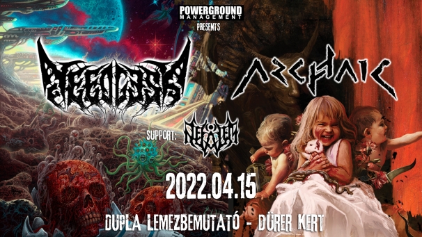 Április 15-én death-thrash zúzda lesz a Dürer Kertben
