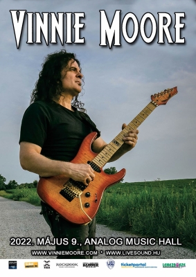 Jövő hétfőn Vinnie Moore koncertezik Budapesten