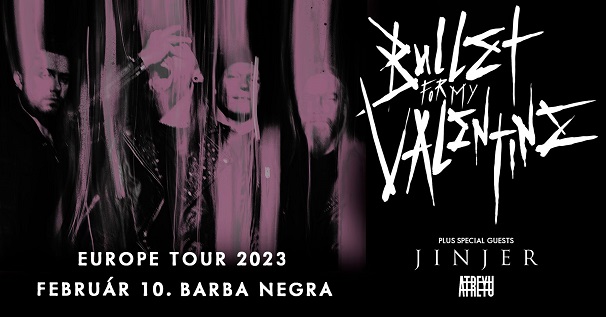 Bullet For My Valentine, Jinjer és Atreyu Budapesten