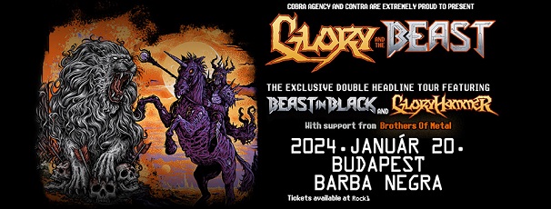 Glory And The Beast: Gloryhammer és Beast In Black Budapesten