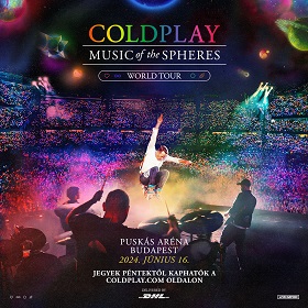 Jövő nyáron a Puskás Arénában lép fel a Coldplay